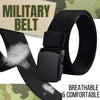 Plastic Cam Buckle Nylon Canvas Tactical Waistband Webbing Military Belt For Men