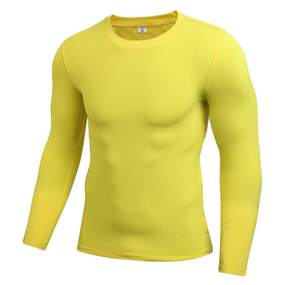 Men's Blank Long Sleeve Compression Top