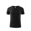Quick Dry Sweating, Round Neck Short Sleeved T-shirt